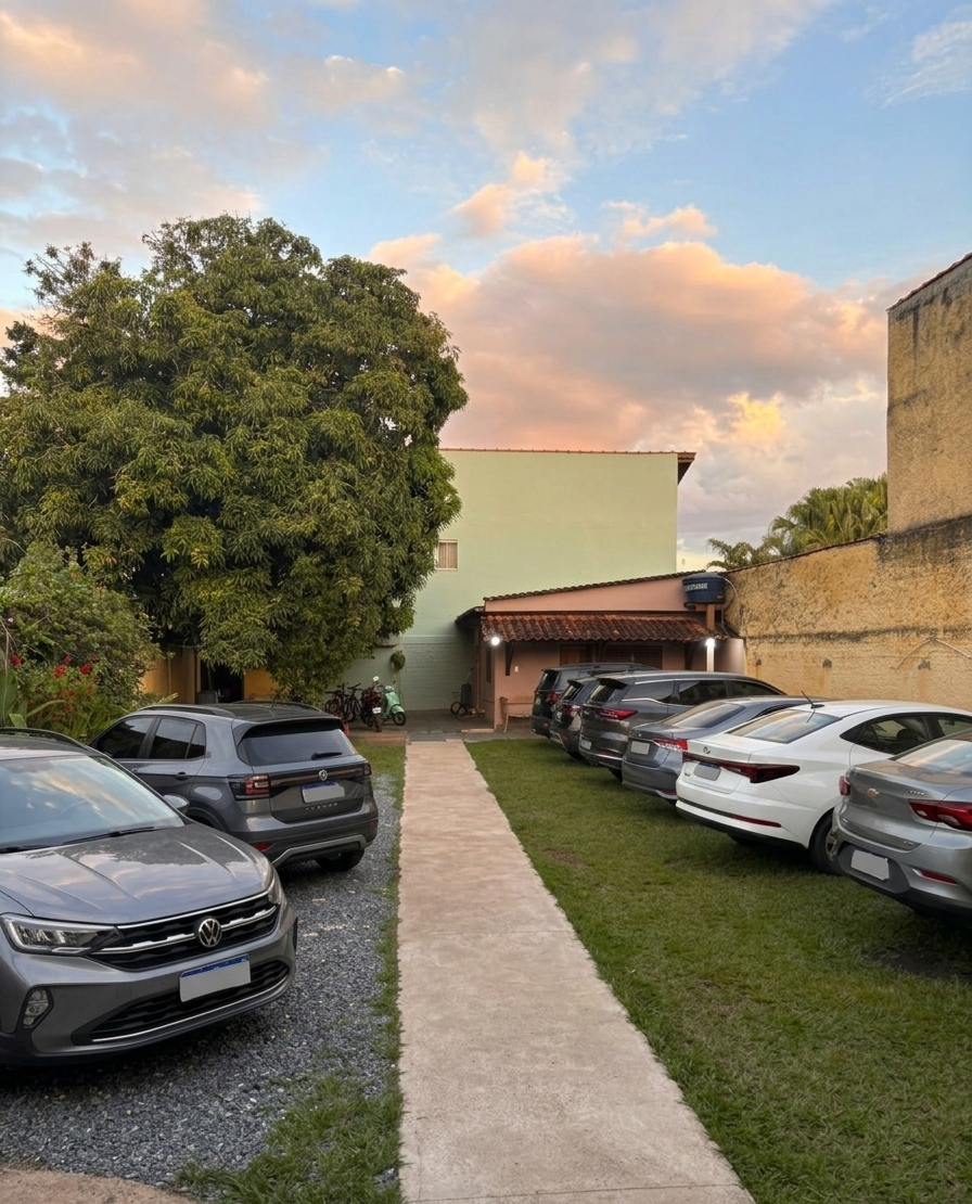 Estacionamento da Pousada